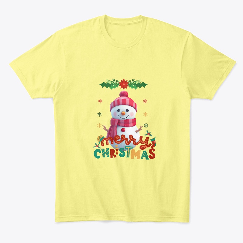 A Cute Merry Christmas Tshirt 