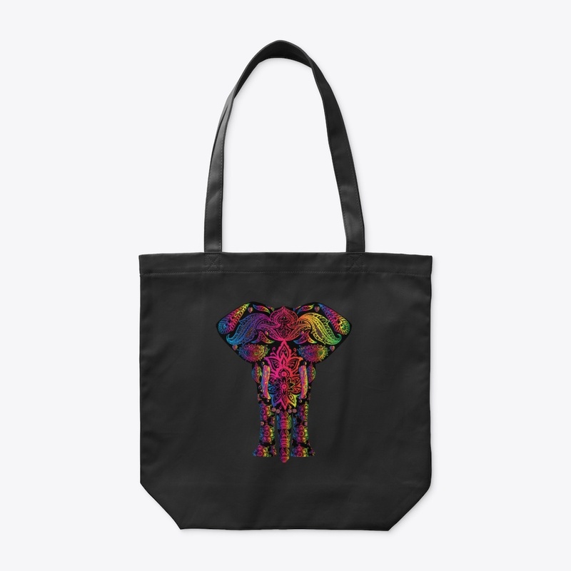 Multicoloured Elephant