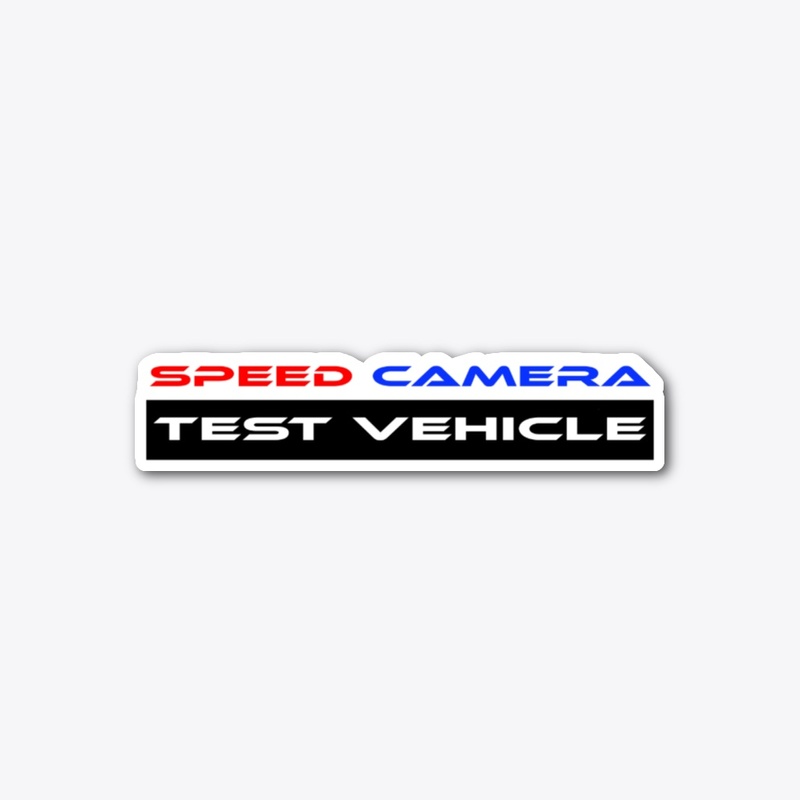 Speed camera test vehicle