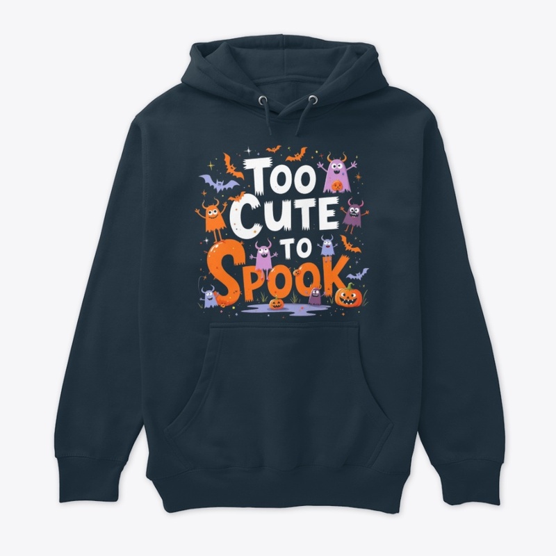Too Cute to Spook Adorable Halloween Tee