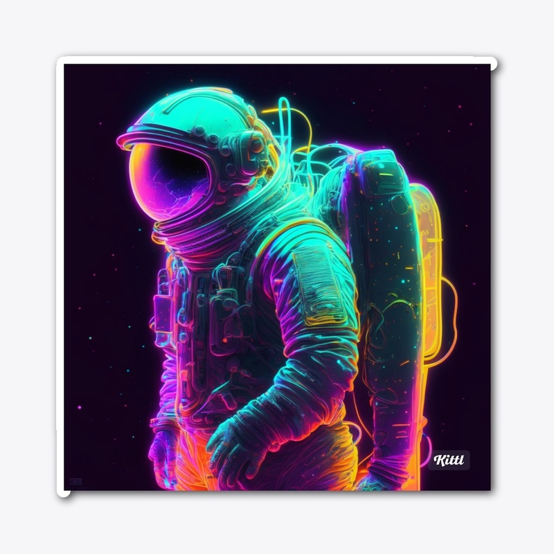 Neon Astronaut
