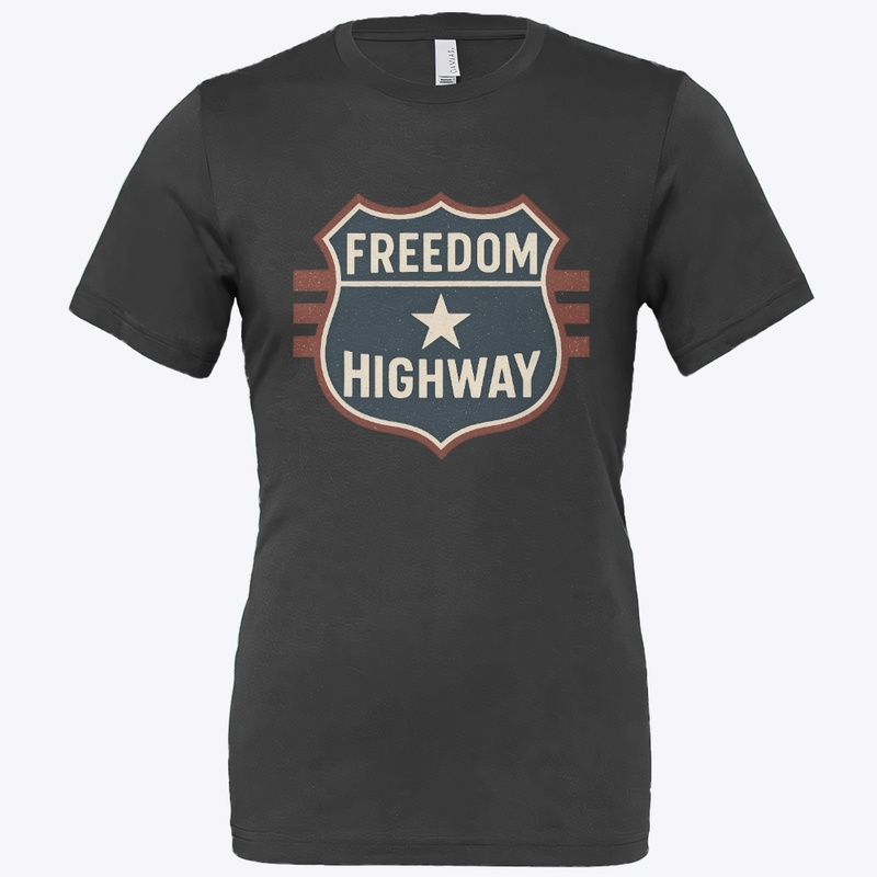 Freedom Highway Vintage USA T-Shirt