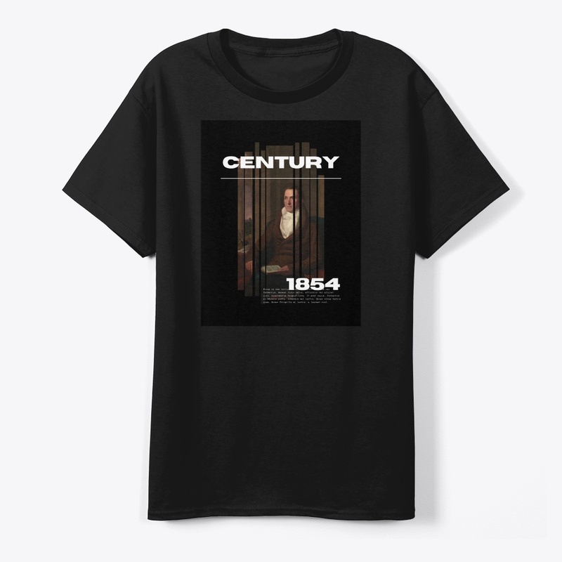 The new t-shirt design 'CENTURY 1854'