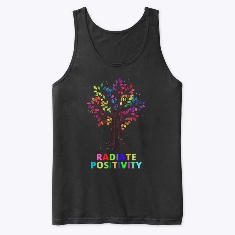 Radiate positivity - yoga shirt
