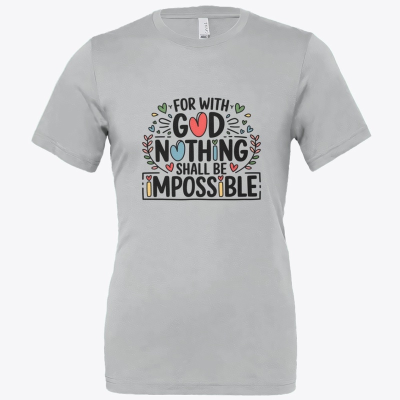 For God nothing impossible