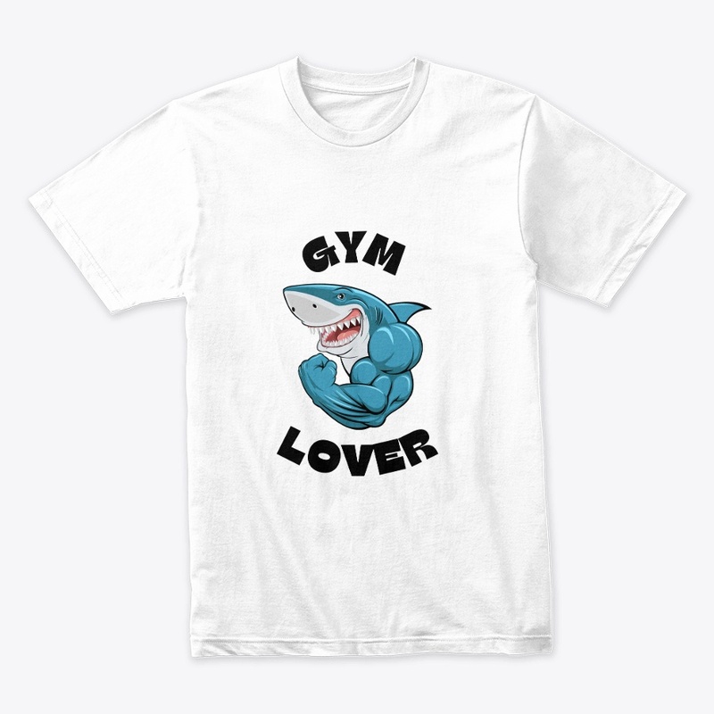 Jaws of Fitness: Shark Gym Lover Tee