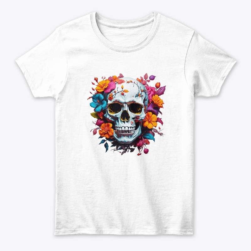 skull head print products