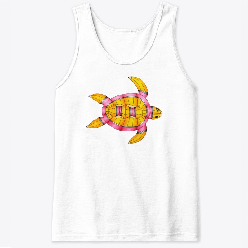 Pencil Sea Turtle