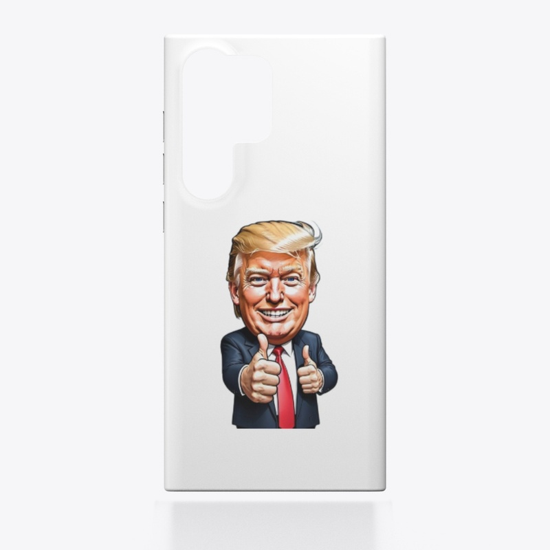 Trump Showing Double Thumbs Up