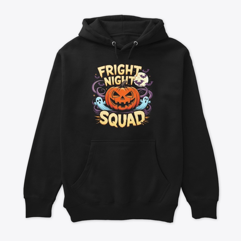 "Fright Night Squad Halloween pumpkin"
