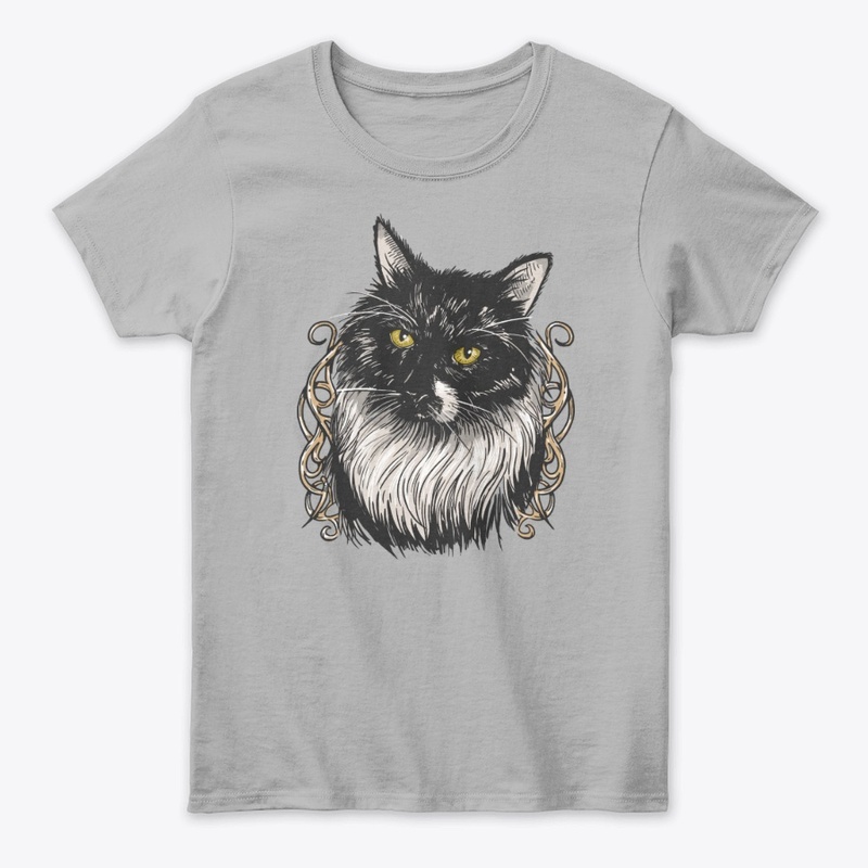 Beautiful Tuxedo Cat