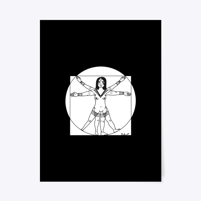 Vitruvian Woman