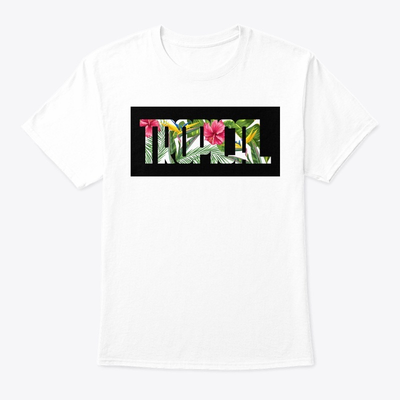 tropical unisex tee
