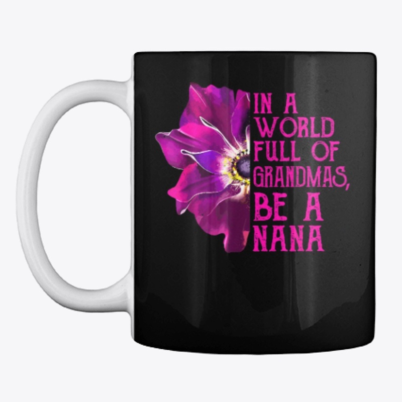 Grandmas Nana Anemone T-Shirt Gift