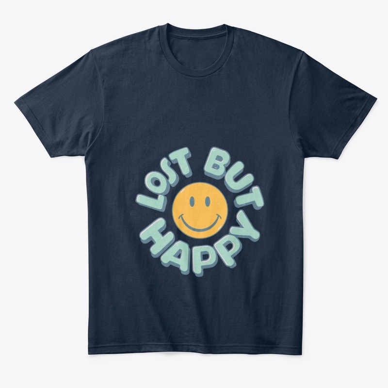 Lost But Happy Retro Smiley  😀