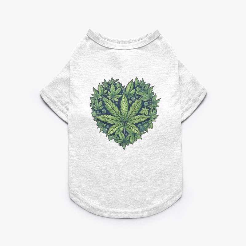 Leafy Blueberry Heart