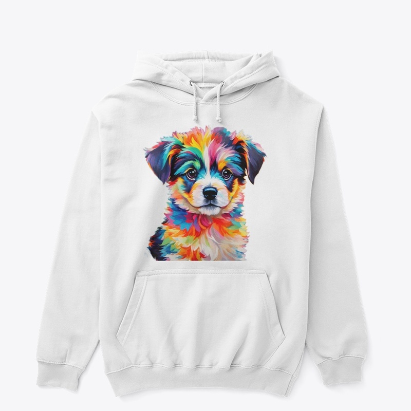 Koko Paws Tee: Vibrant Canine Style!