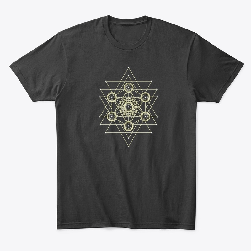 Sacred Geometry Metatron's Cube T-shirt