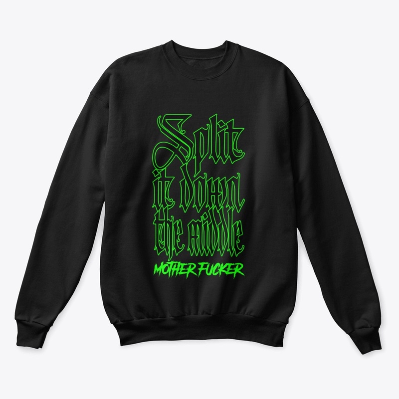 Split it down the middle logo