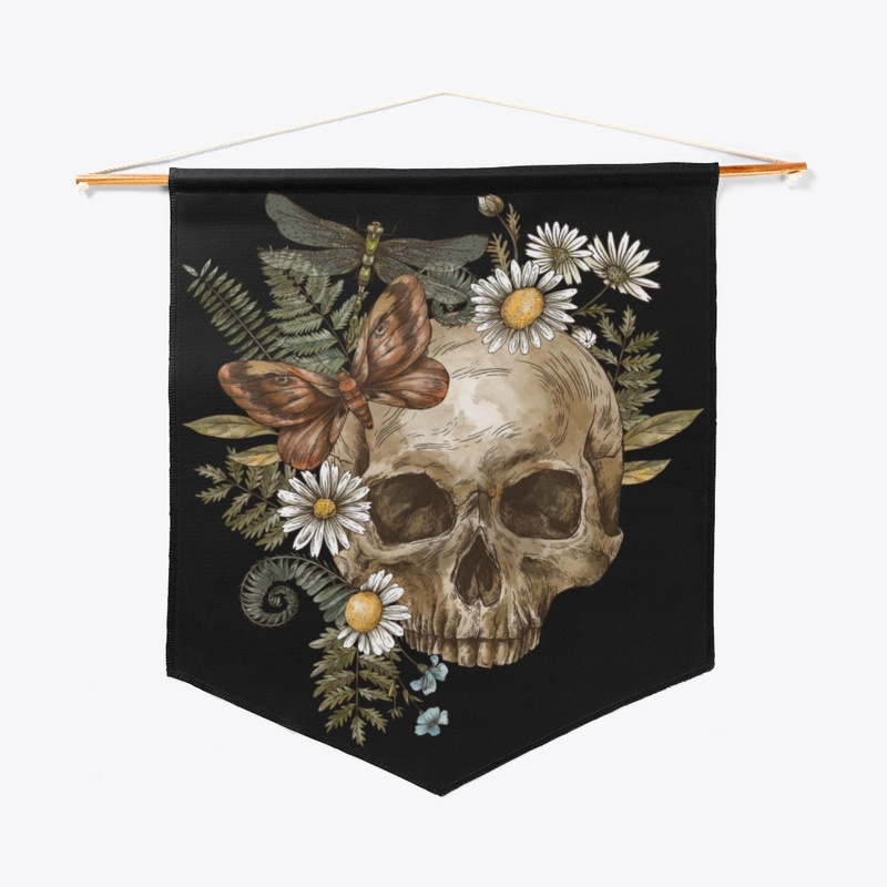 Skull and Dragonfly