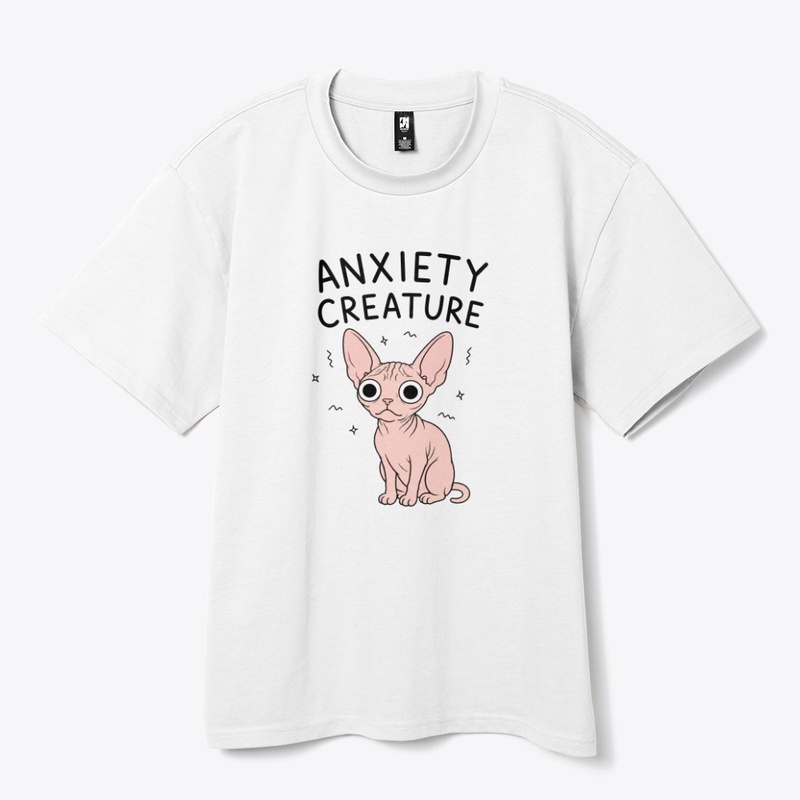 Anxiety Creature Sphynx Cat