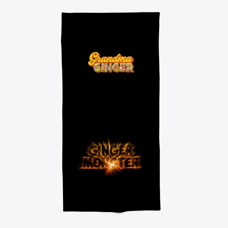 Ginger family beach towels 
