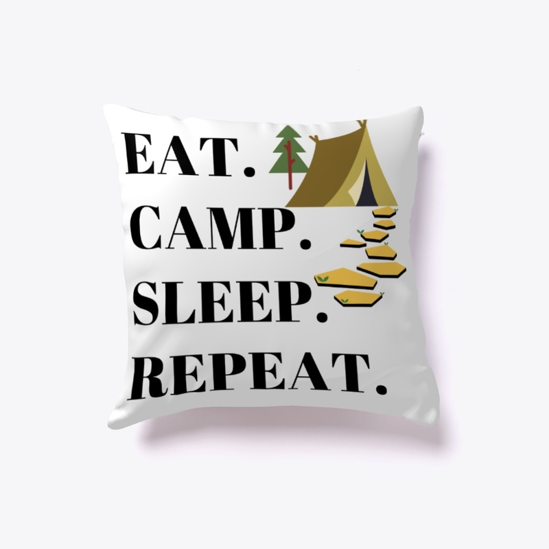 Eat camp sleep repeat - BL