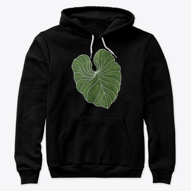 Philodendron Gloriosum Tropical Leaf Art