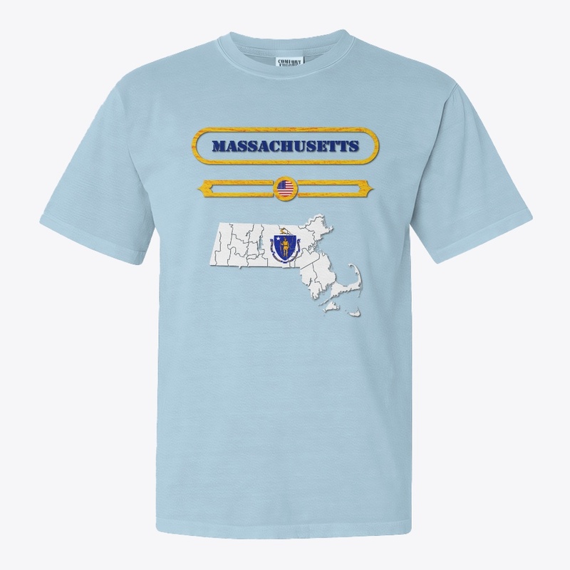 MASSACHUSETTS MAP, USA. SAMER BRASIL
