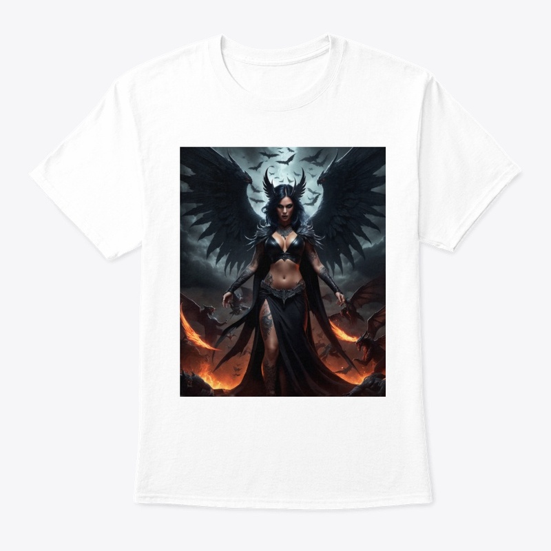 Fierce Winged Demoness Unleashed