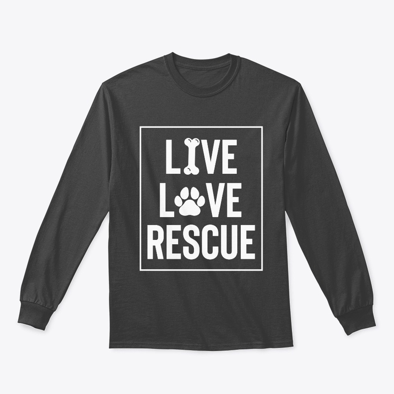 Live Love Rescue Dog Tee