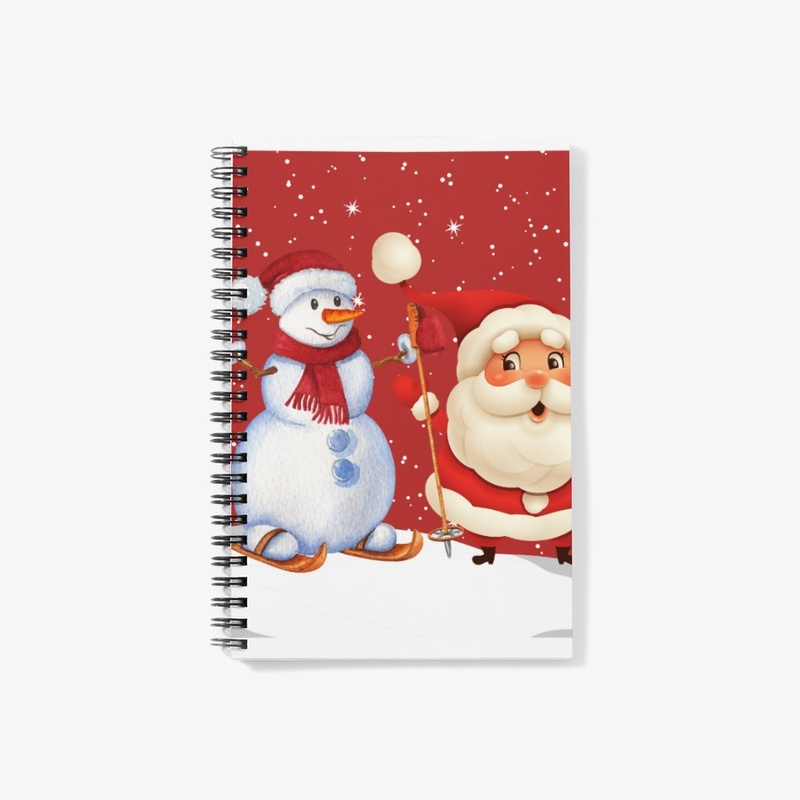 Santa Snowman Christmas