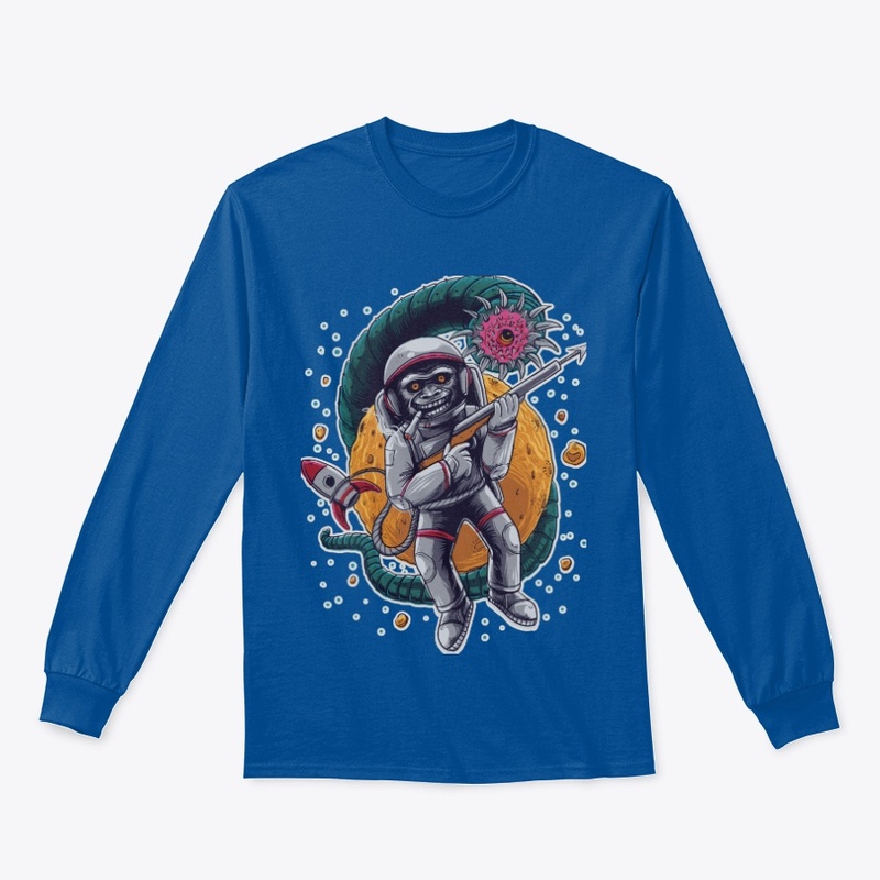 Space Haunting Astro-Monkey