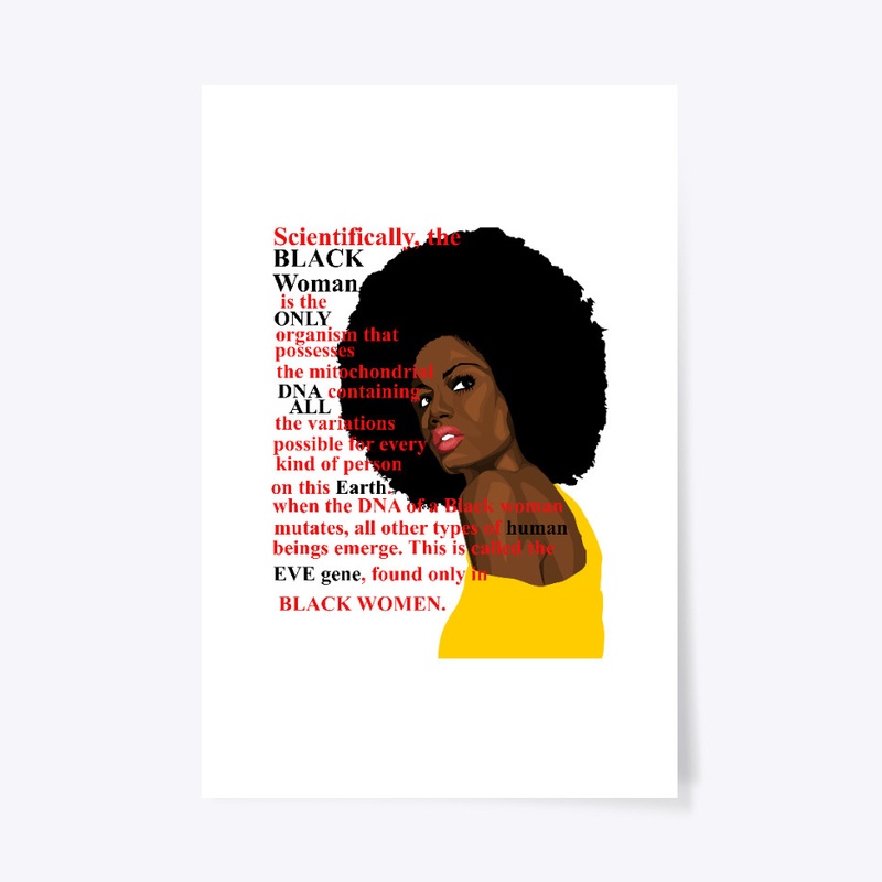 Black Woman Eve Gene