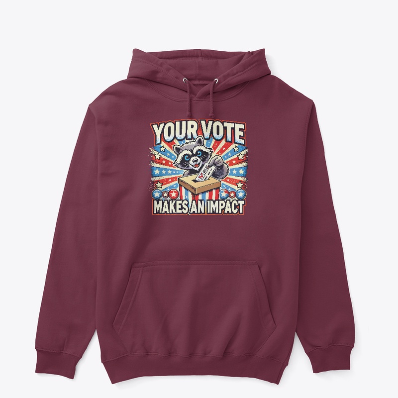 Retro vintage graphics "Vote" design.