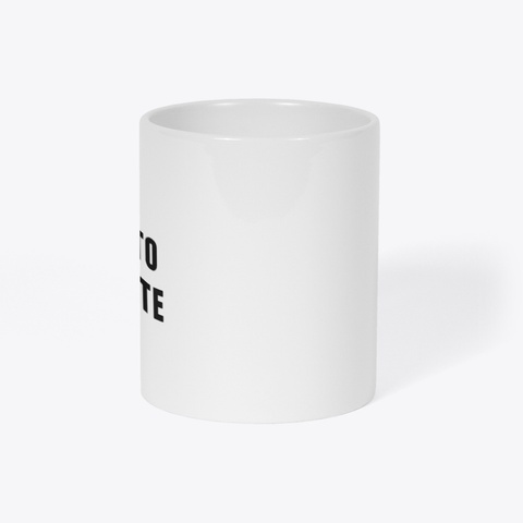 Meditation Sensation Mug White T-Shirt Right