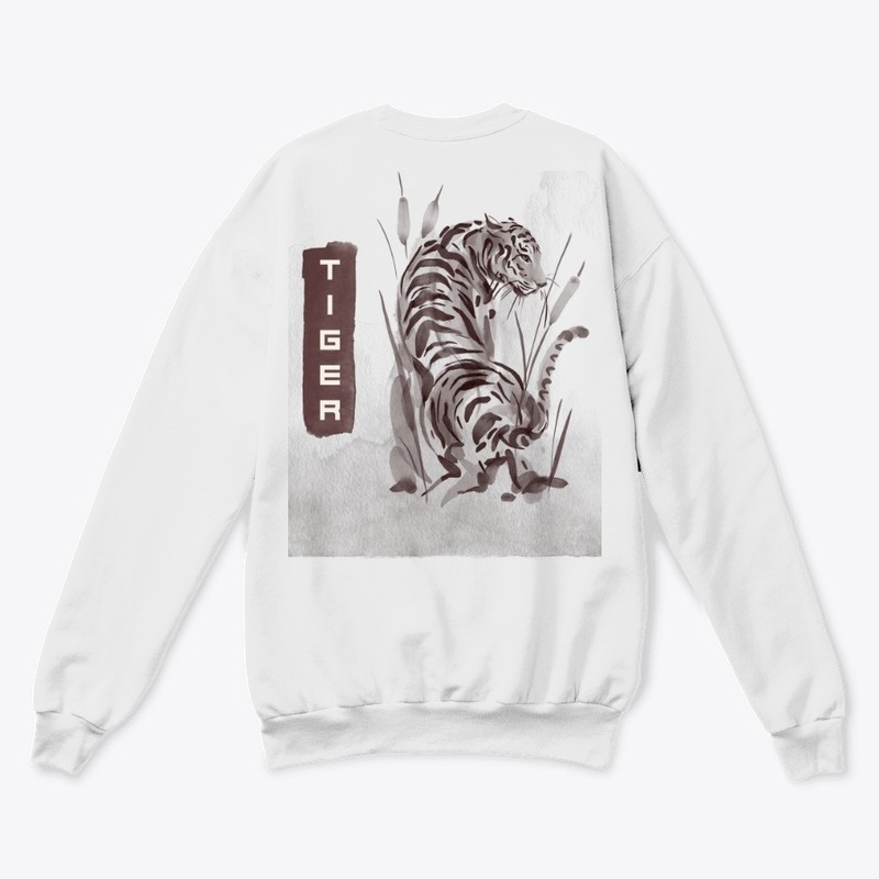 Watercolor Tiger Design