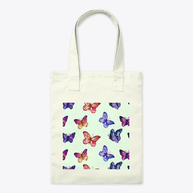 Colourful Butterfly Bag