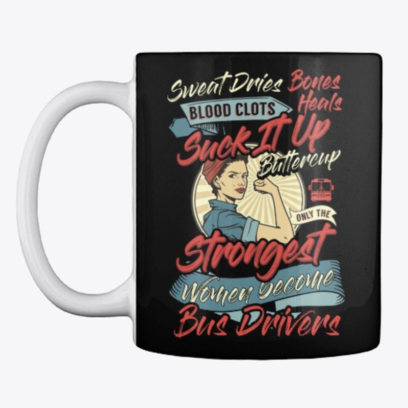 Strong Bus Driver Hoodie