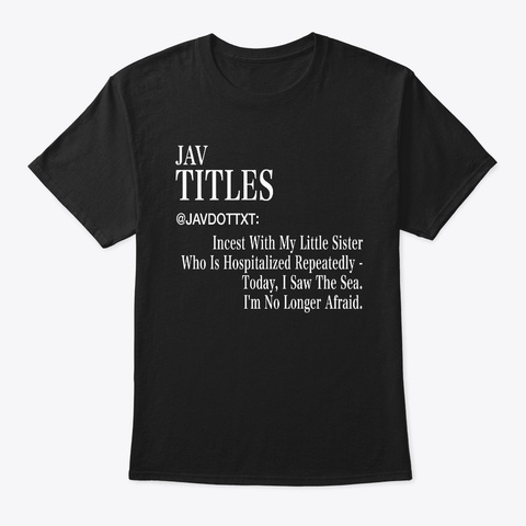 Jav Dot Txt   Sister Black Kaos Front