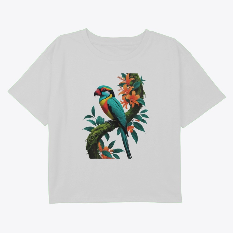 Rainforest Beauty Parrot Design 