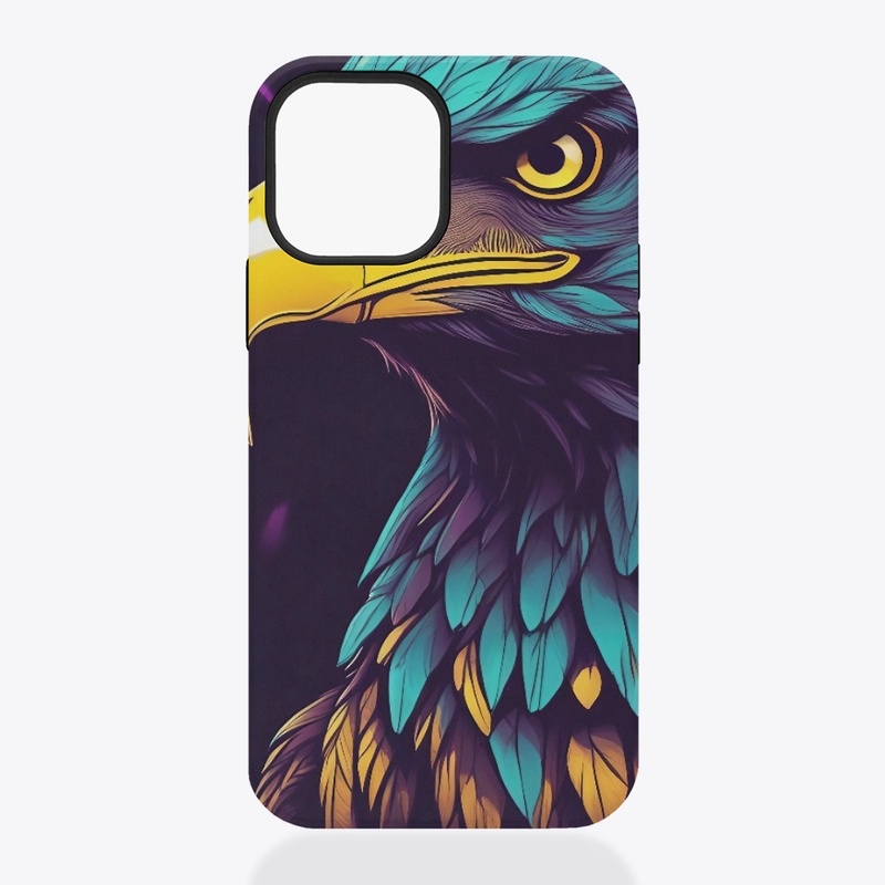Majestic Bald Eagle in Vibrant Colors