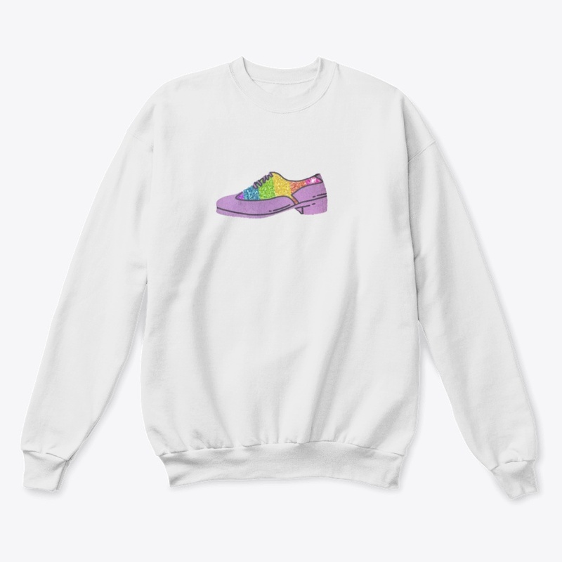 Rainbow Glitter Tap Shoe