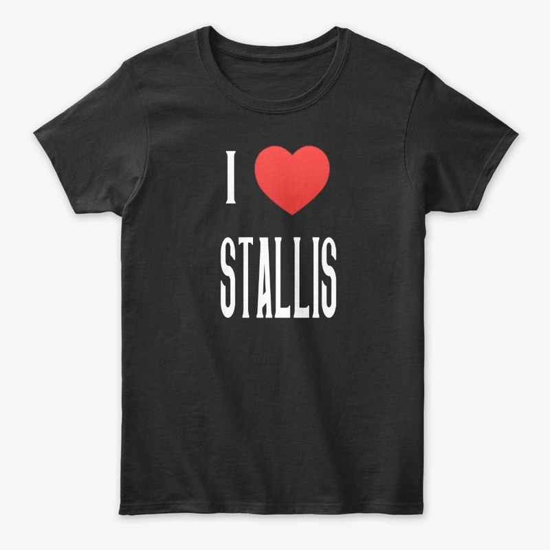 I Heart Stallis (white) West Allis