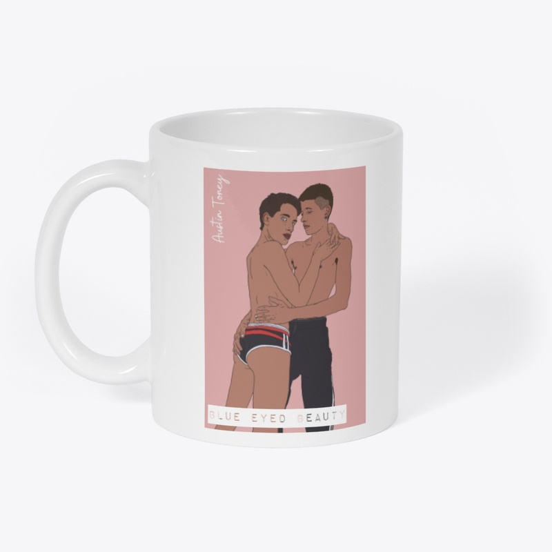 Pink Collection: Blue Eyed Beauty Mug