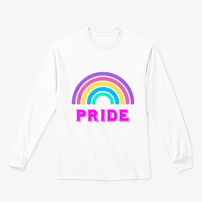 Prideful Rainbow Celebrating Pride Month