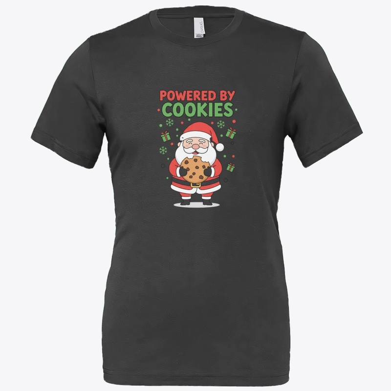 Funny Santa Cookies Christmas Hoodie