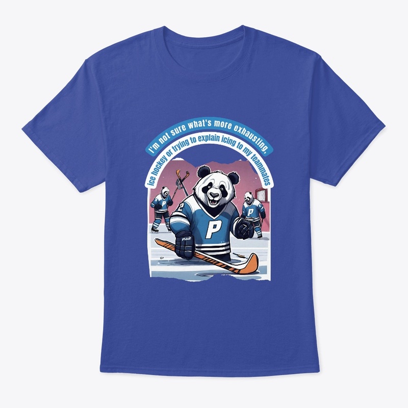 Panda T-Shirts for Ice Hockey Players!