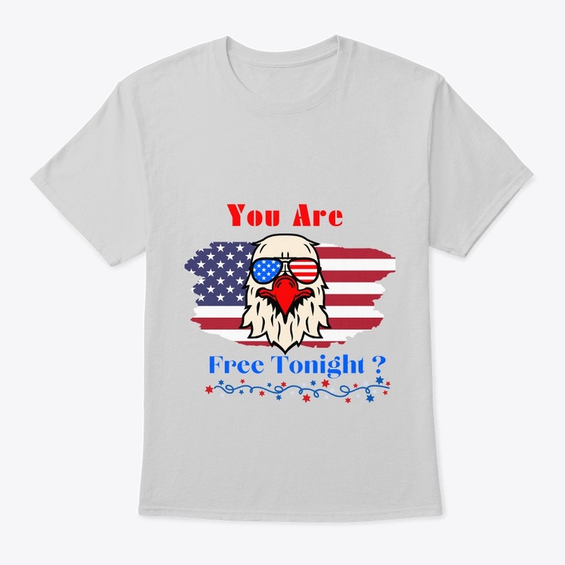 Patriotic Bald Eagle Tshirt 4th of July 