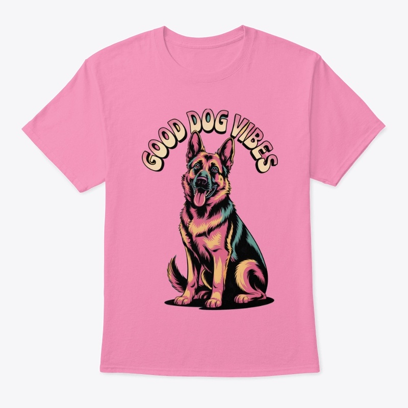  Psychedelic 60s Pup T-Shirt